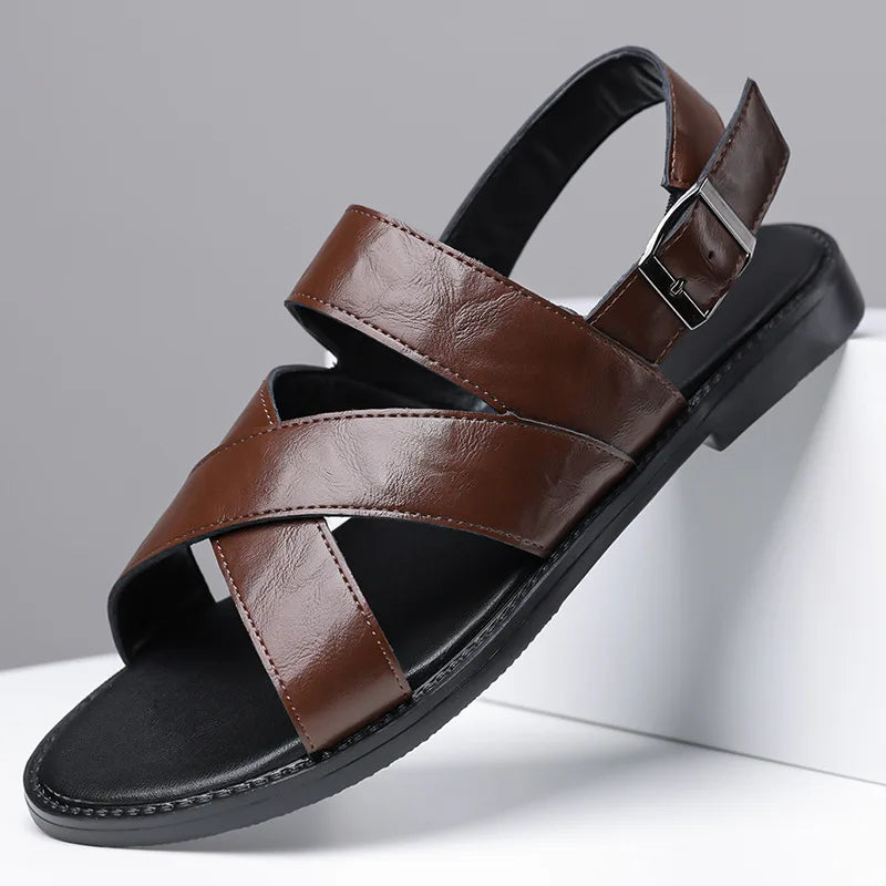 Richard | Premium Leather Men's Sandals
