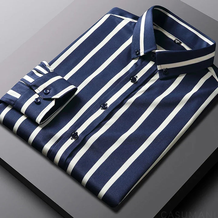 Jermaine | Relaxed striped men's shirt