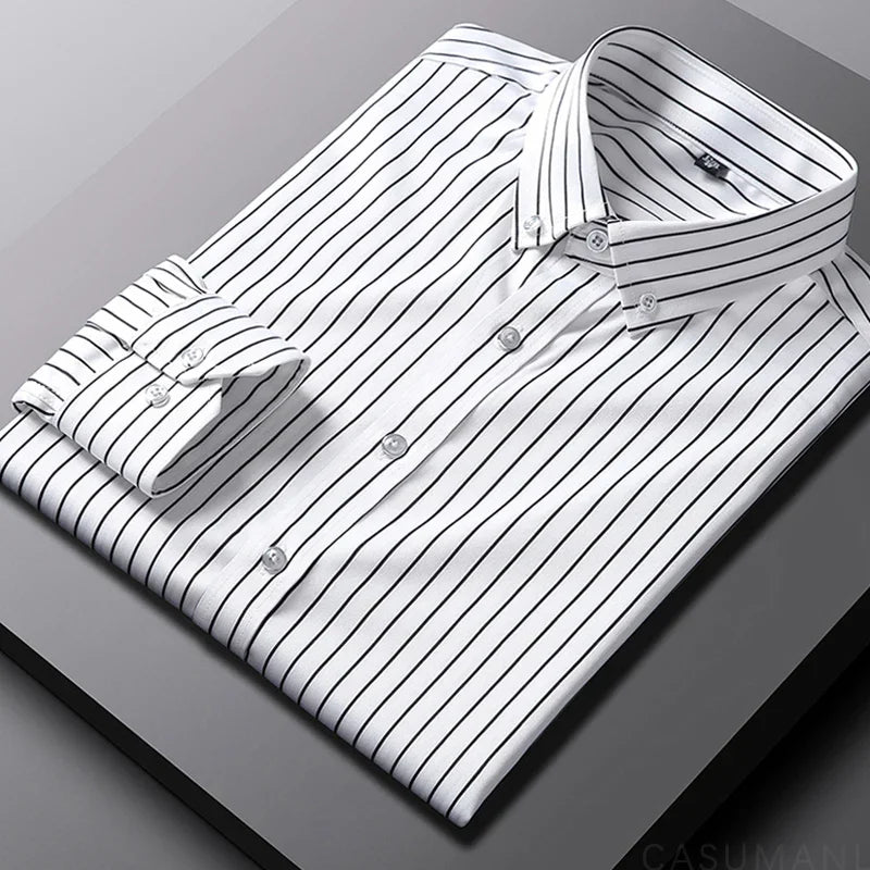 Jermaine | Relaxed striped men's shirt