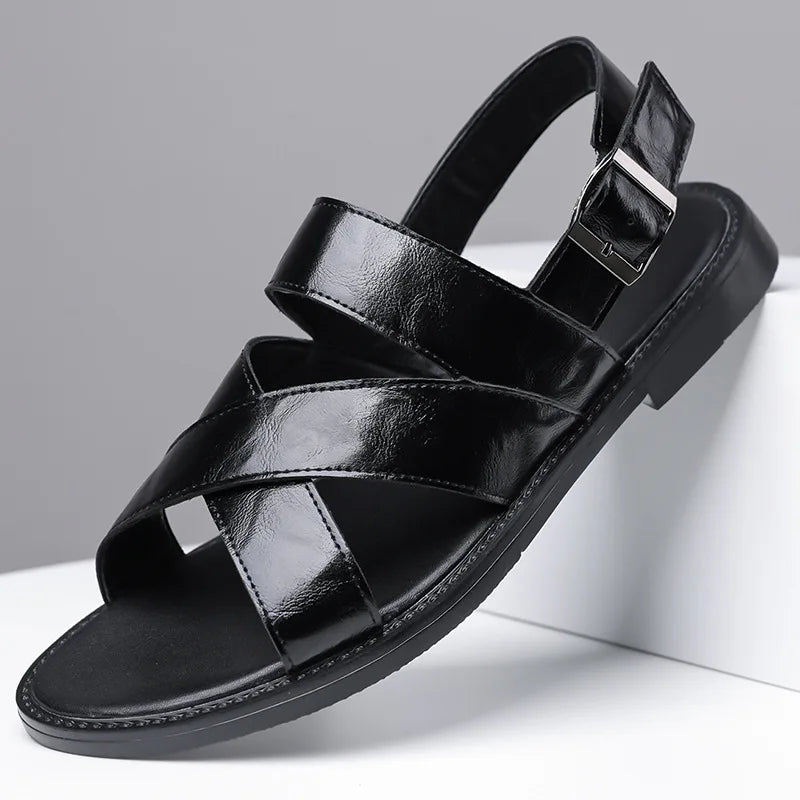 Richard | Premium Leather Men's Sandals