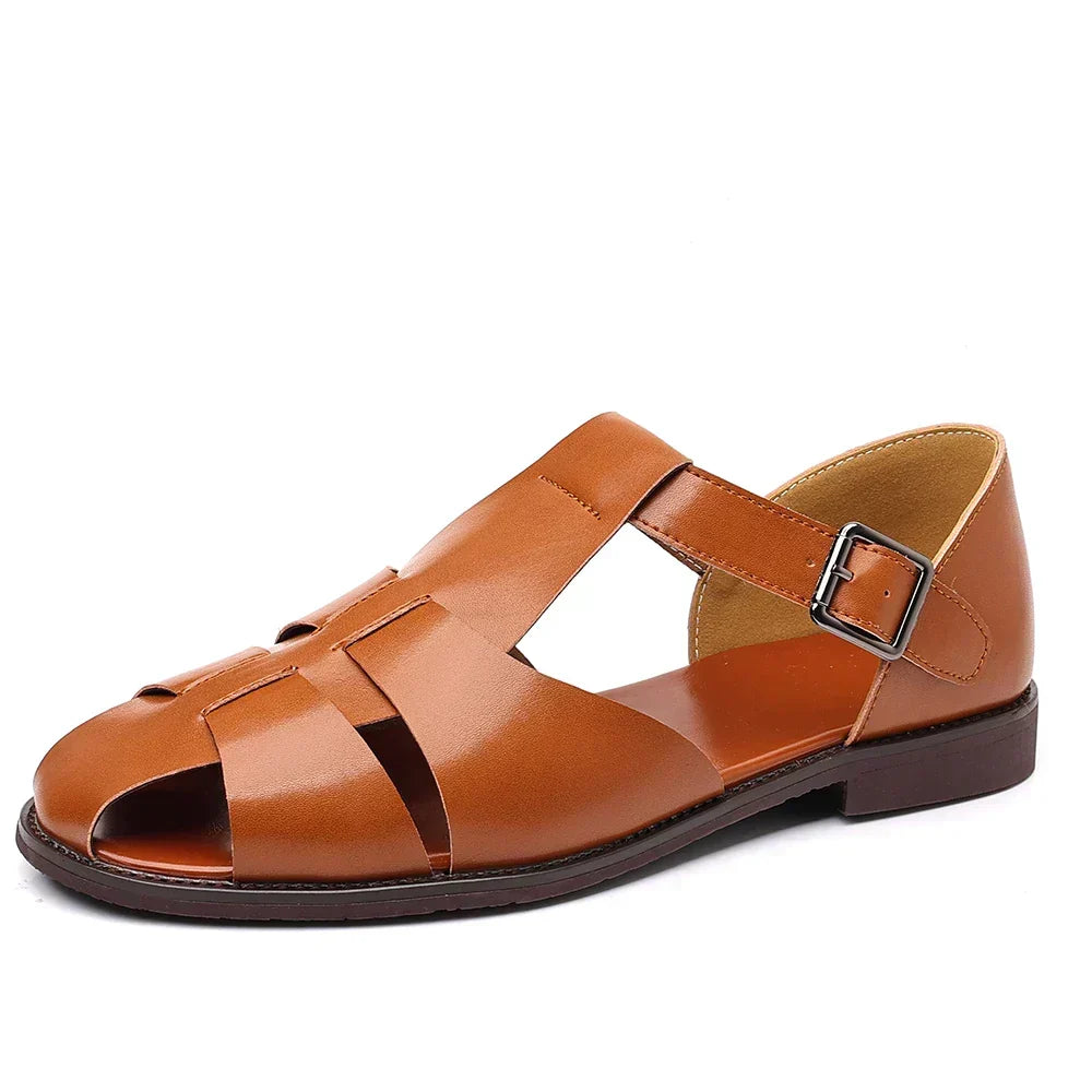 Robert | Premium Leather Men's Sandals