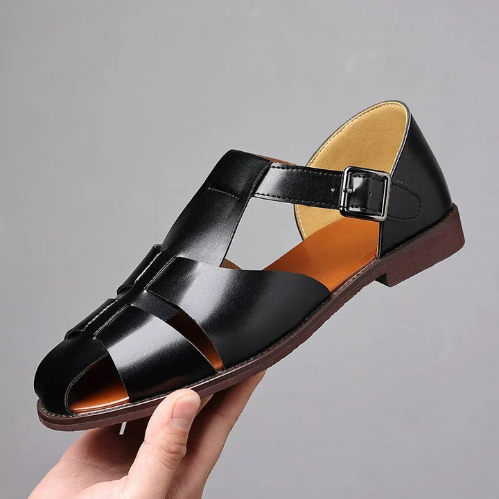 Robert | Premium Leather Men's Sandals