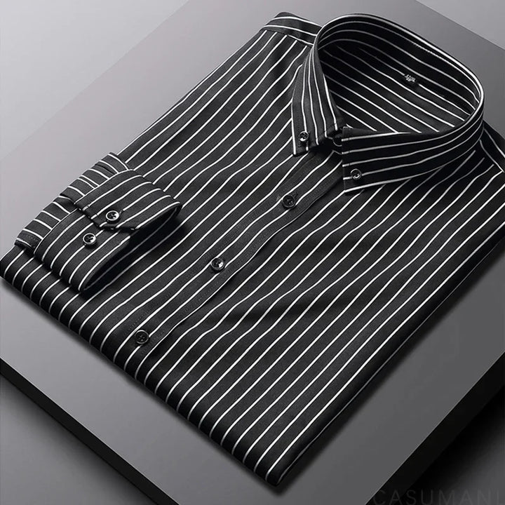 Jermaine | Relaxed striped men's shirt