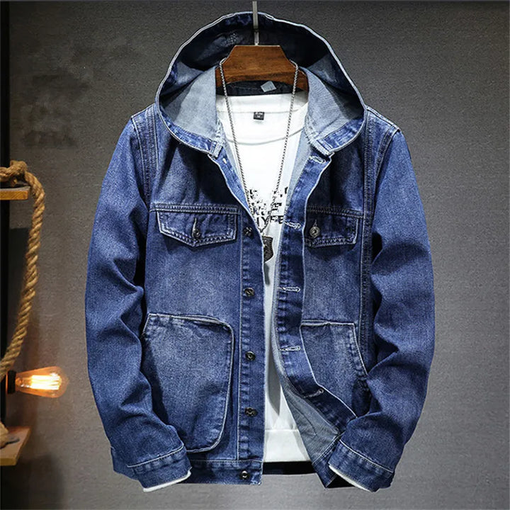 Kingsley | Denim Hoodie