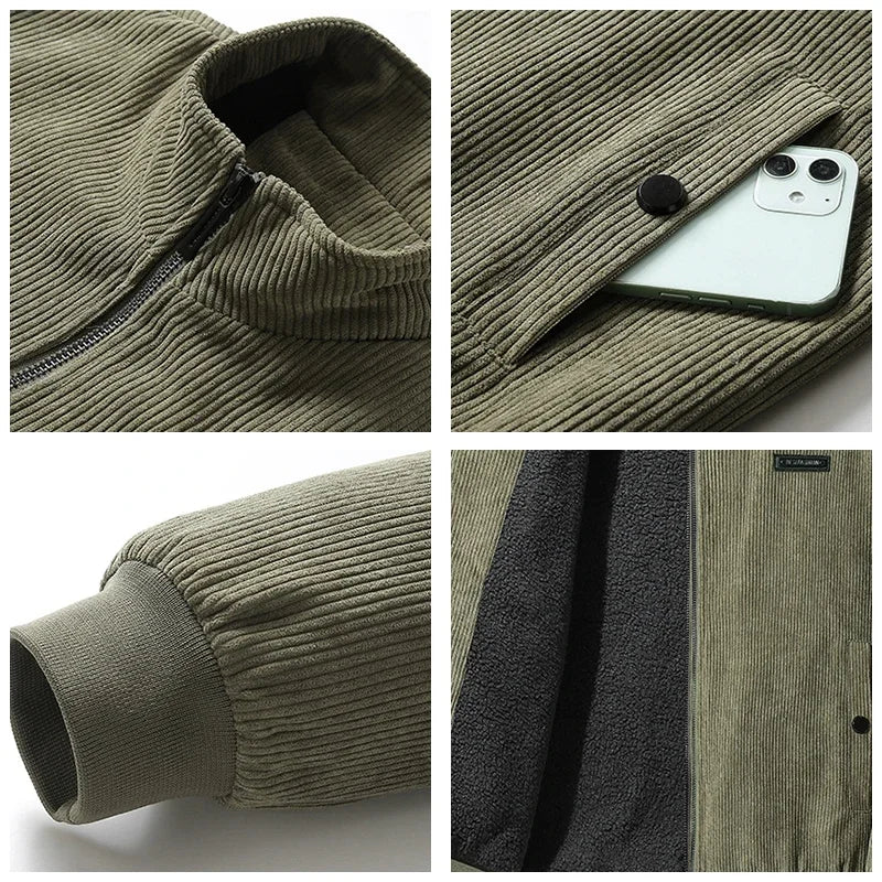 Wilder | Corduroy Jacket With Fleece Lining