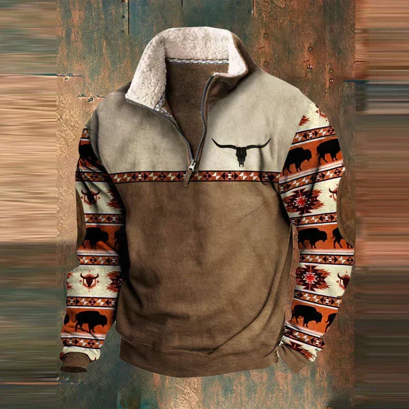 Rowan | Stylish Zip-Up Sweater