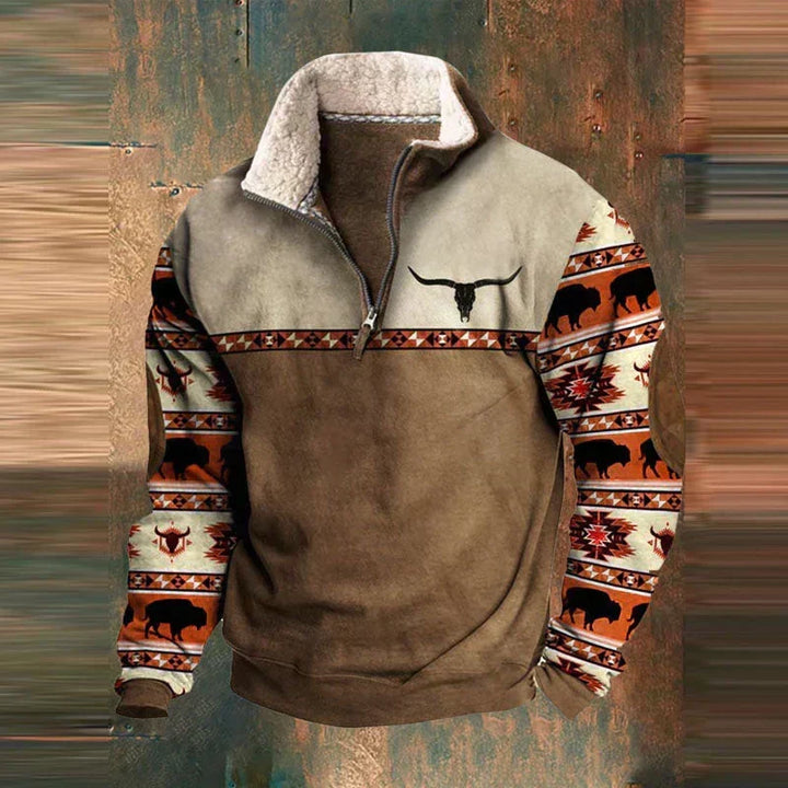 Rowan | Stylish Zip-Up Sweater