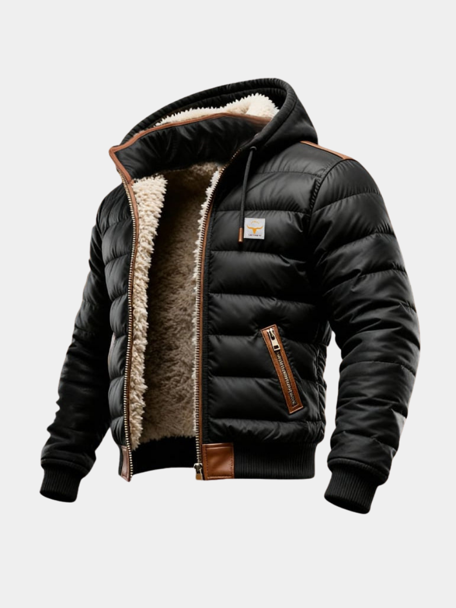 William | Elegant Sherpa Quilted Jacket for Men