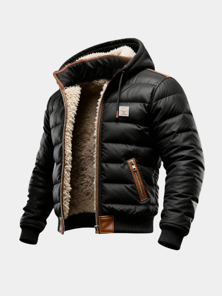William | Elegant Sherpa Quilted Jacket for Men