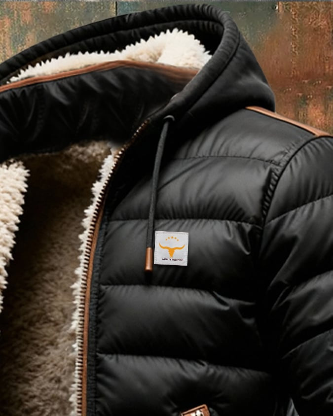 William | Elegant Sherpa Quilted Jacket for Men