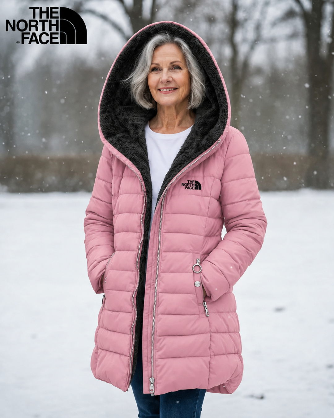 TNF | Fleece Lined Quilted Coat