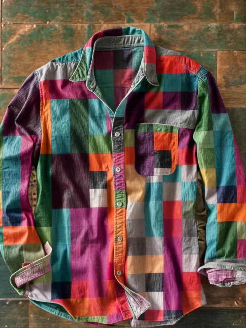 Virgil | Elegant blouse with a practical pocket