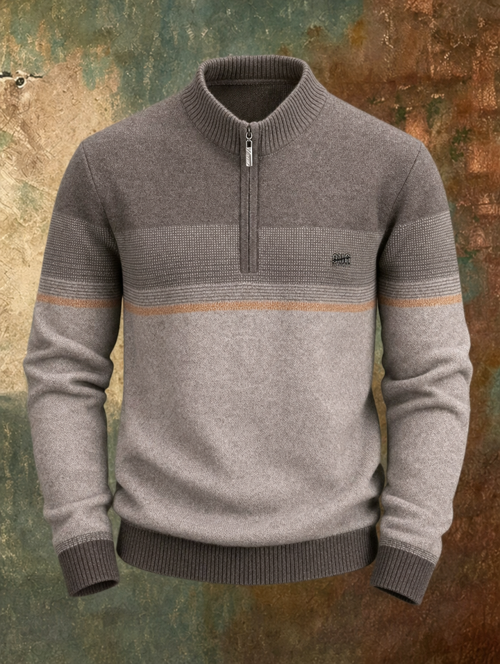 Warren | Premium Wool Half-Zip Sweater