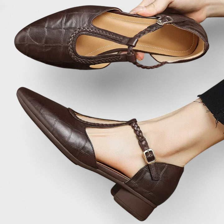 Lena | Orthopedic Leather Shoes