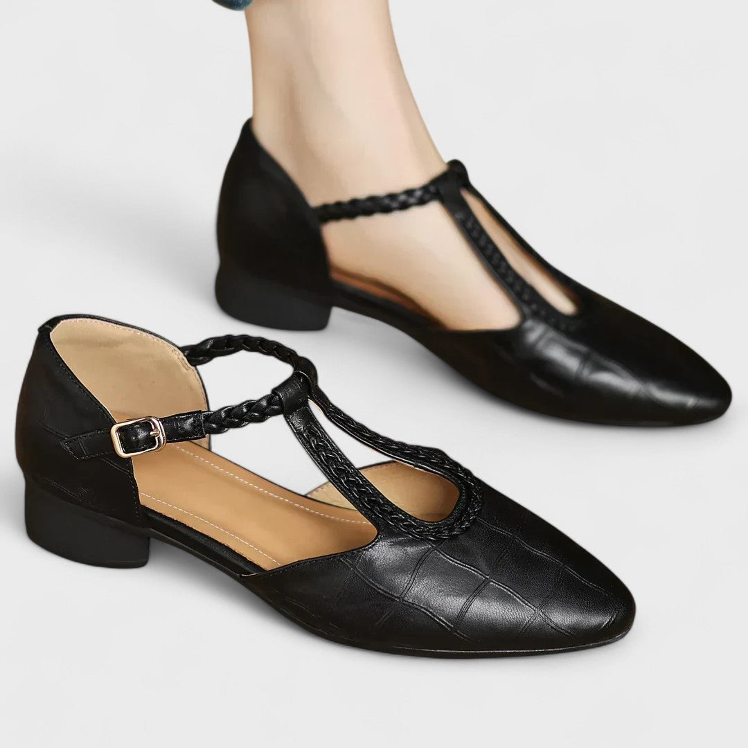 Lena | Orthopedic Leather Shoes