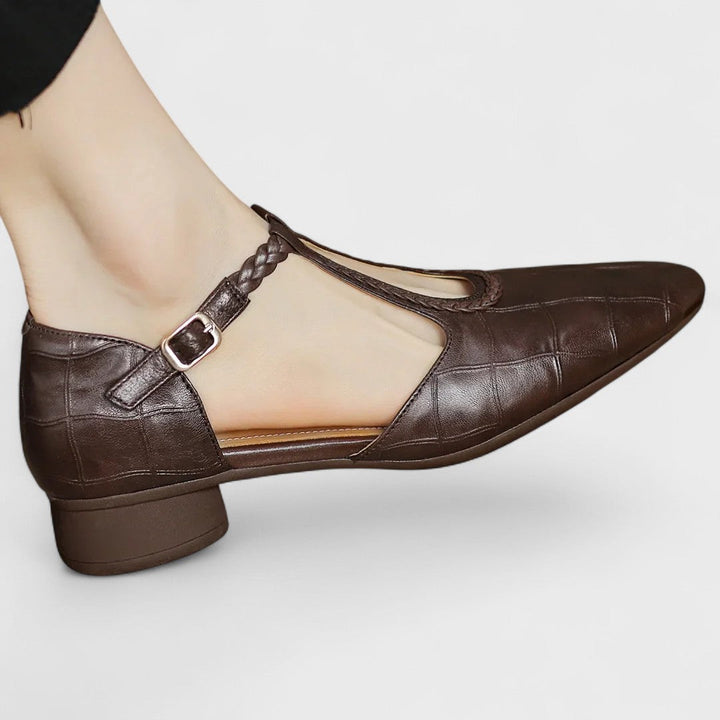 Lena | Orthopedic Leather Shoes
