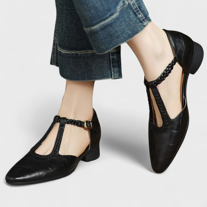 Lena | Orthopedic Leather Shoes