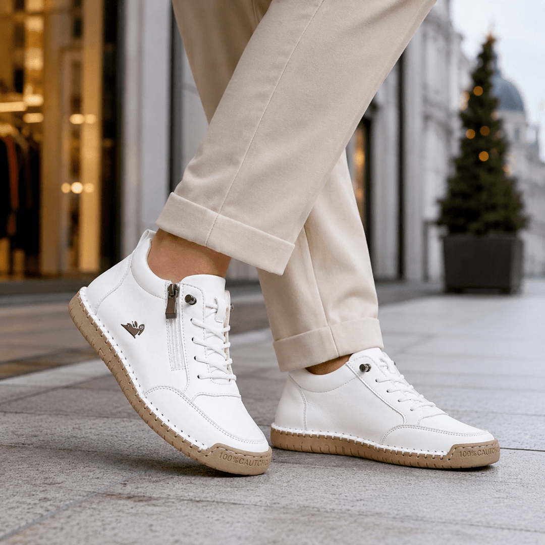 Mira | Comfortable orthopedic barefoot sneakers + zipper