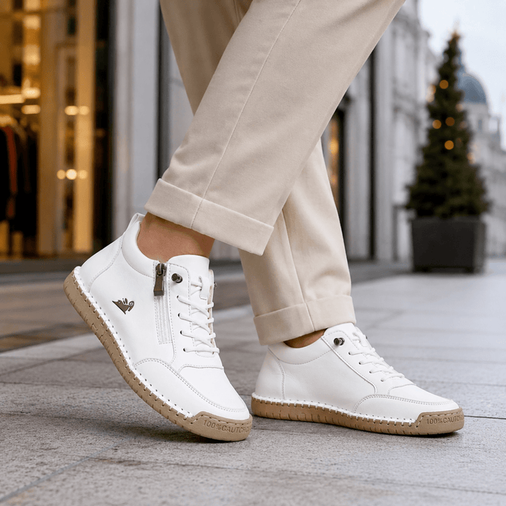 Mira | Comfortable orthopedic barefoot sneakers + zipper