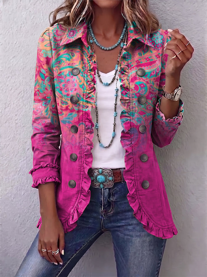 Serafiora | Paisley Shaded Jacket