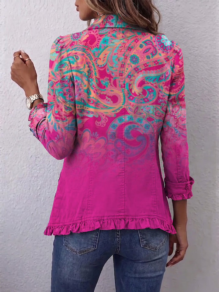 Serafiora | Paisley Shaded Jacket