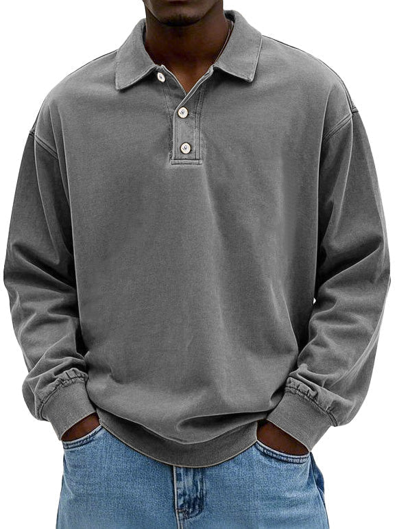 Wilfred | Stylish Long-Sleeve Polo Shirt