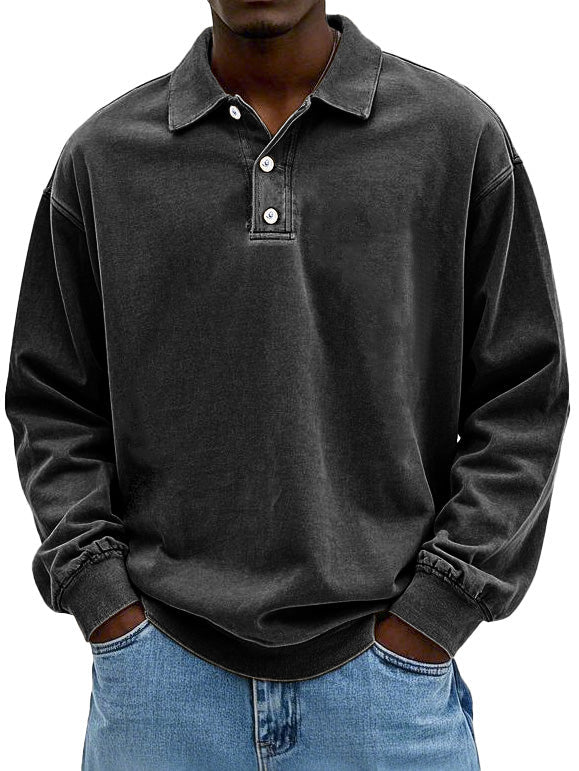 Wilfred | Stylish Long-Sleeve Polo Shirt