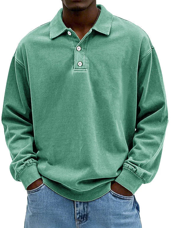 Wilfred | Stylish Long-Sleeve Polo Shirt