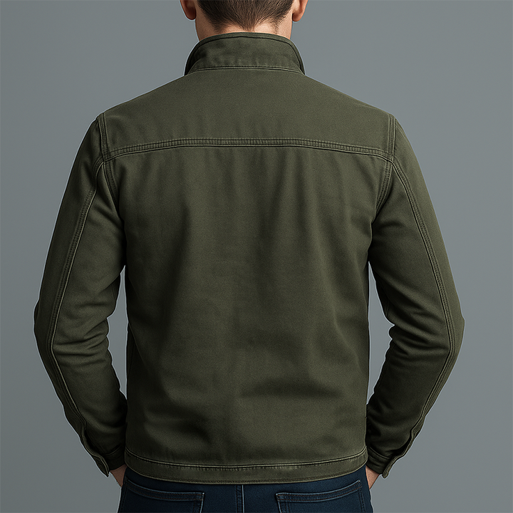 Tyler | Vintage Cotton Zip Jacket