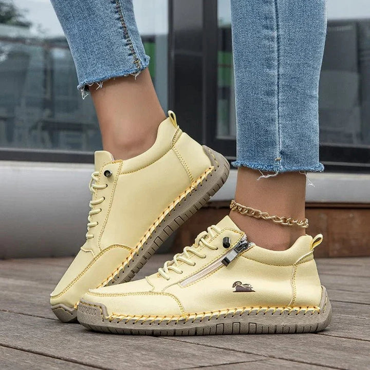 Mira | Comfortable orthopedic barefoot sneakers + zipper