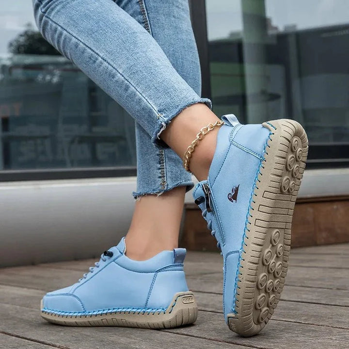 Mira | Comfortable orthopedic barefoot sneakers + zipper